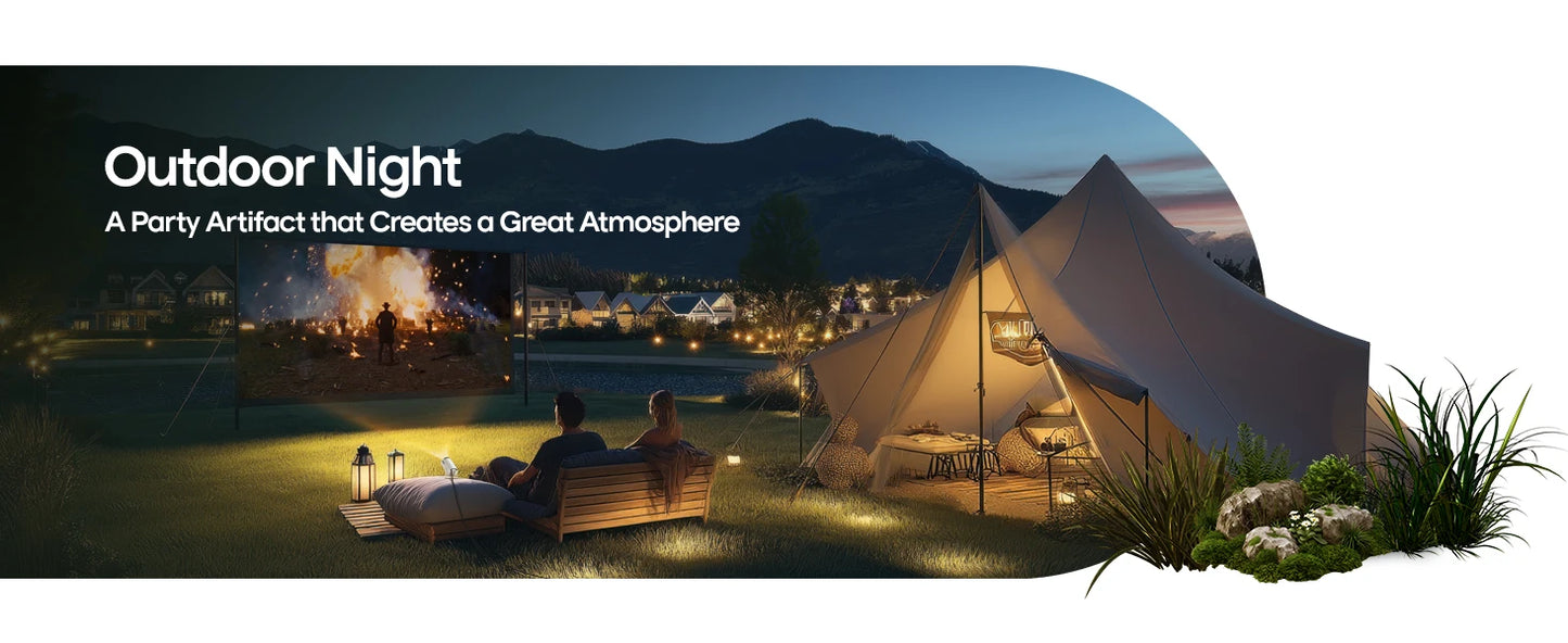 Magcubic HY300 Pro 4K Beamer – Android 11, 290 ANSI Lumen, WLAN & Bluetooth