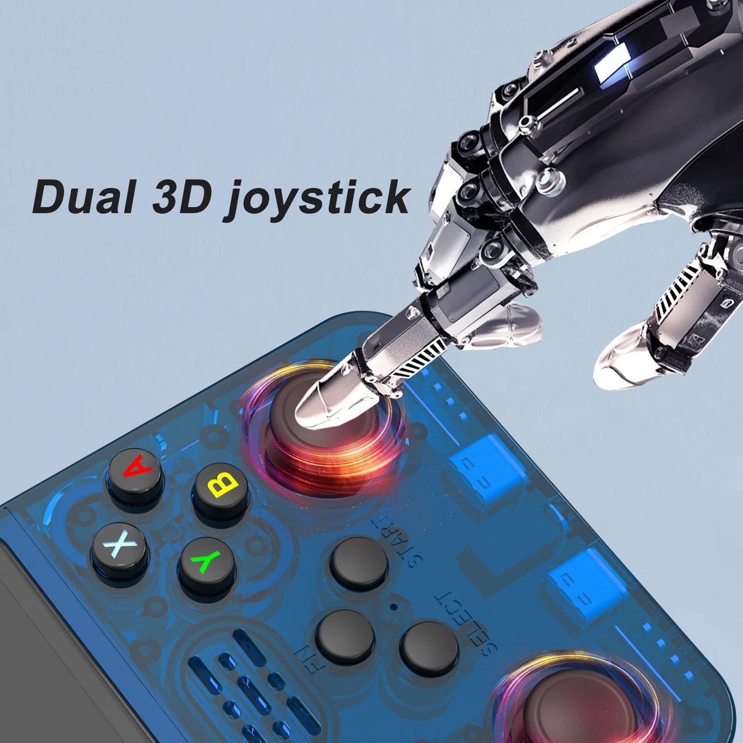 GAMINJA R36S K36 Handheld-Konsole – 3,5″ IPS, 16.000 Spiele, Linux, PS1/PSP/DC, 3500mAh Akku