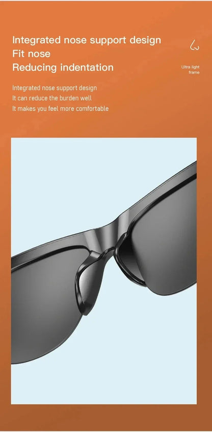 Xiaomi MIJIA Smart Sonnenbrille mit Bluetooth & HIFI-Sound – Wasserdicht, UV-Schutz, Freisprechfunktion