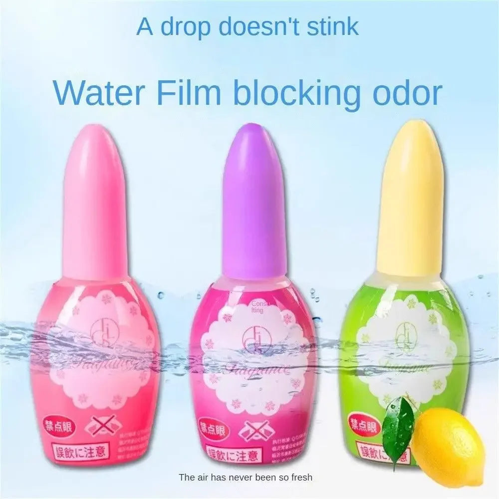 20 ml One Drop of Deodorant Yuan Toilet Deodorant Fragrance Liquid Indoor Aromatherapy Lufterfrischer zum Entfernen von Gerüchen