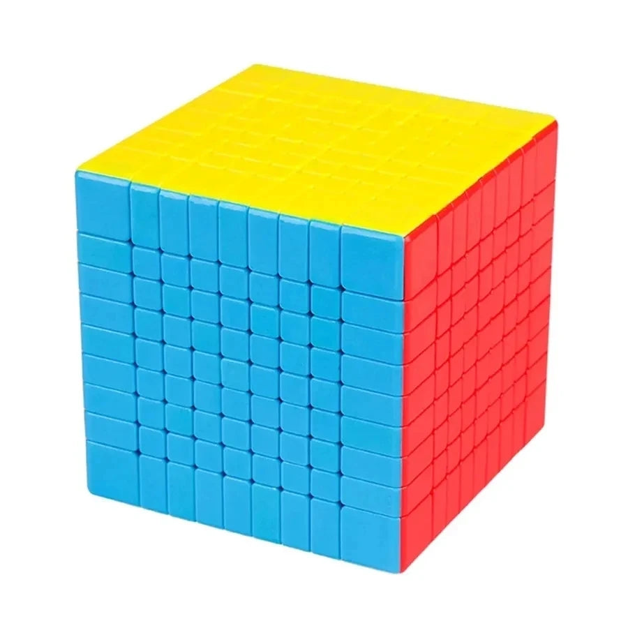Meilong Alien Magic Cube Set 2x2 bis 9x9 – Professioneller Zauberwürfel für Kinder & Erwachsene – Puzzle Spielzeug aus Kunststoff