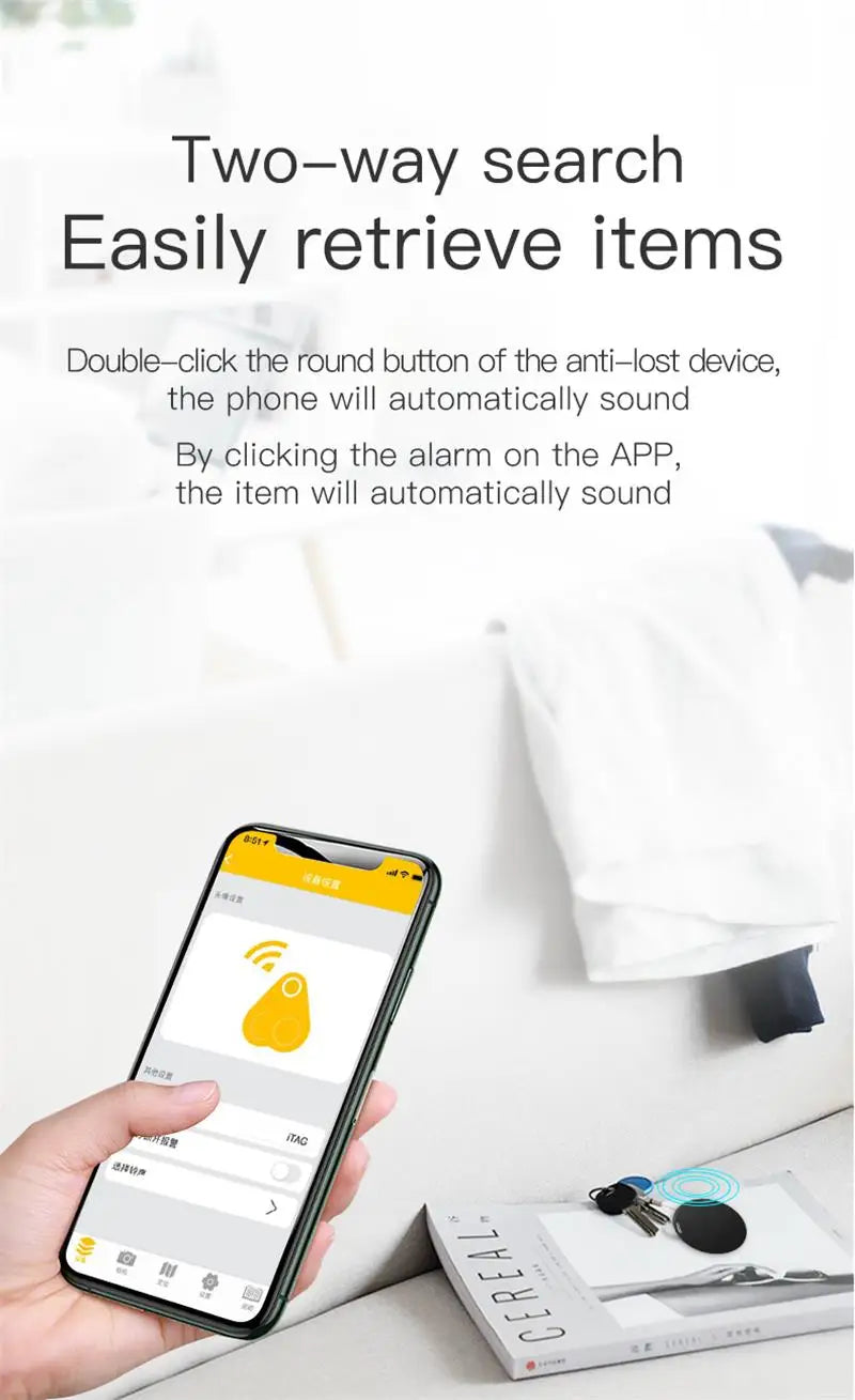 Xiaomi Neuer Mini-GPS-Tracker Bluetooth 5.0 Anti-Verlust-GPS-Gerät Auto-Tracking IOS Android Smart Finder Locator Zubehör 2025