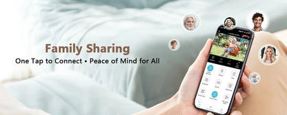 5MP WLAN Fensterkamera mit 4K & Farb-Nachtsicht – Indoor & Outdoor, Bewegungserkennung, Zwei-Wege-Audio, Alexa-kompatibel