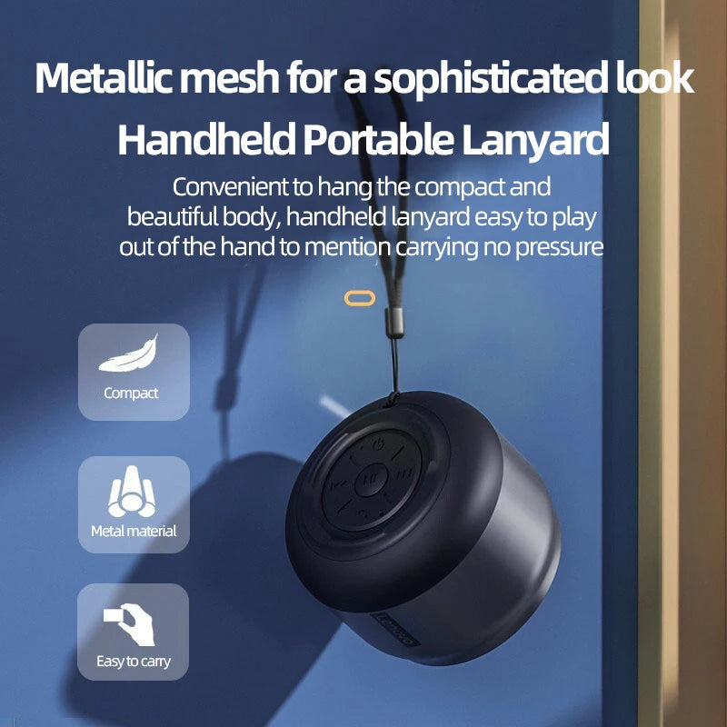 PHONEPACE Mini Bluetooth Lautsprecher – tragbar mit HD-Sound & Bass