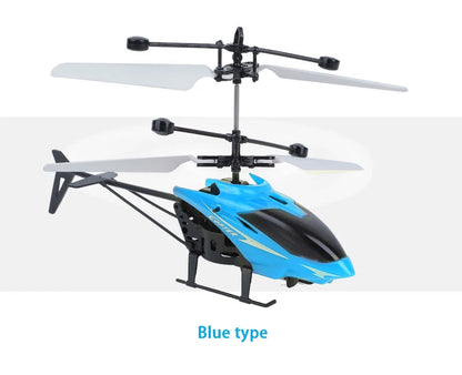 Wiederaufladbarer Mini RC Helikopter – Fernsteuerbarer Spielzeug-Drohne für Kinder mit USB-Ladung