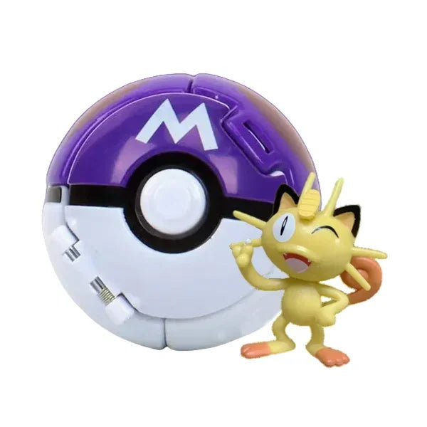Pokémon Figur mit Pokéball – Pikachu, Glurak & Co. im Modell-Set von MINISO