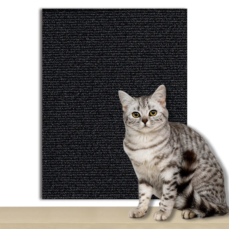 7-Farben-Kratzer für Katzen, Sofabezug, Katzenkratzer, Brettschutz, zuschneidbar, selbstklebender Teppich, DIY-Kratzmatte für Katzen