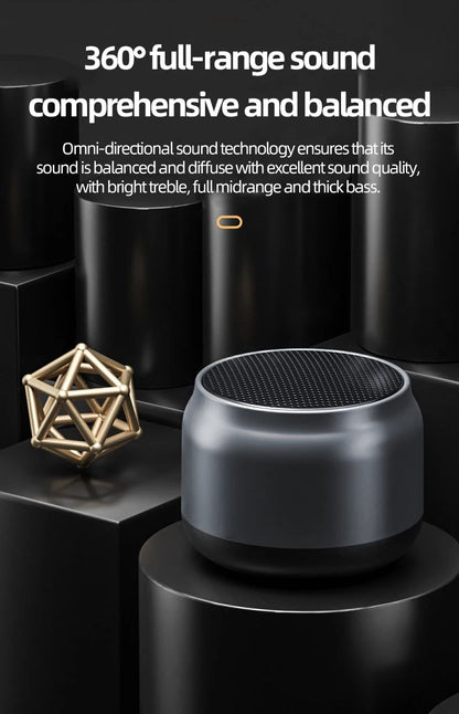 PHONEPACE Mini Bluetooth Lautsprecher – tragbar mit HD-Sound & Bass