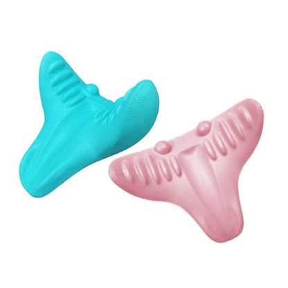 CAMMUO Nacken- & Schultermassager – Chiropraktisches Streckkissen zur Schmerzreduktion & Haltungsverbesserung