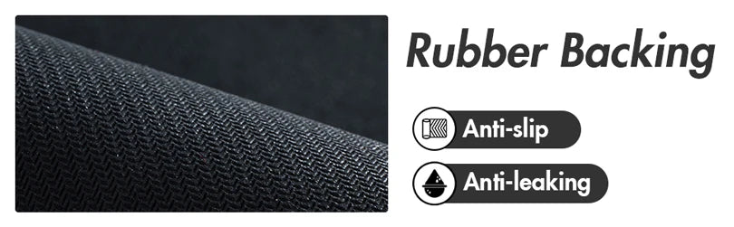 Wasserdichte Napfunterlage für Hunde & Katzen – Futterunterlage mit Gummirücken – Rutschfest & schnelltrocknend