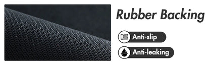 Wasserdichte Napfunterlage für Hunde & Katzen – Futterunterlage mit Gummirücken – Rutschfest & schnelltrocknend