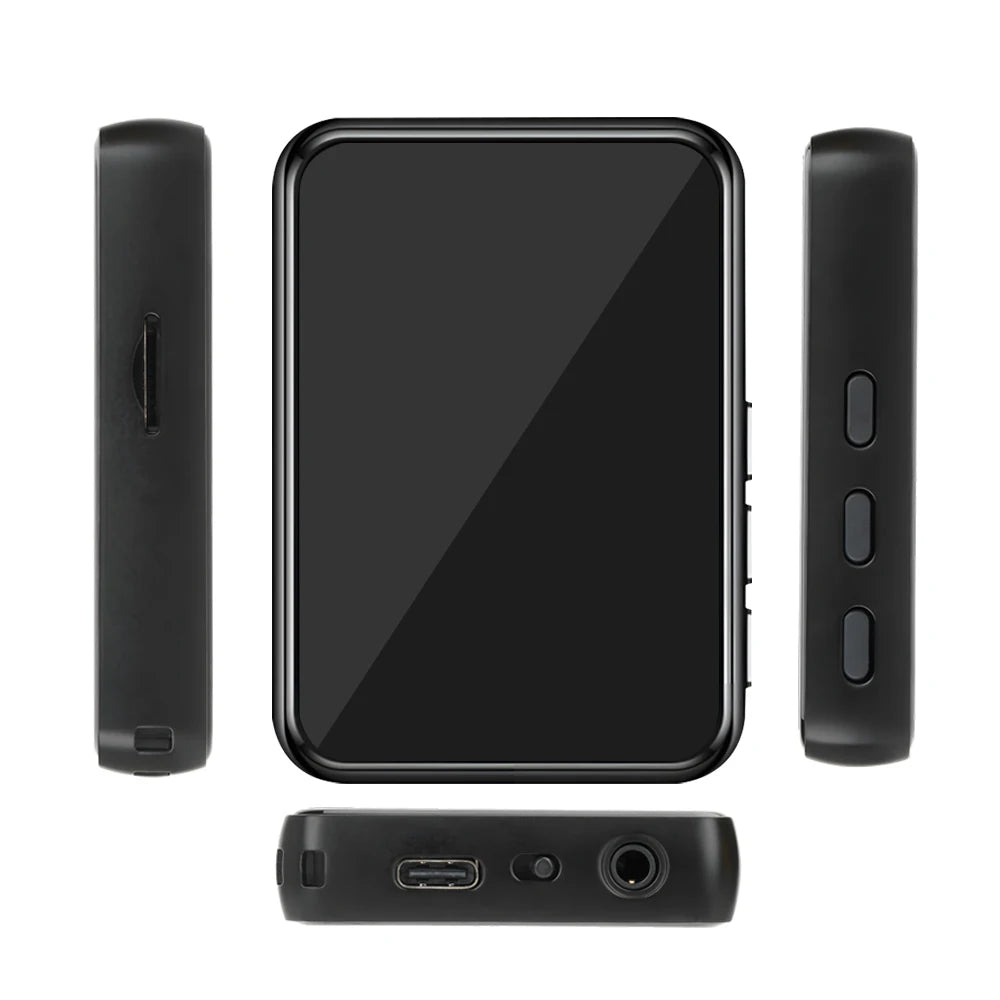 AideeMaster MP3-Player – 128 GB, Bluetooth 5.4, Touchscreen & HiFi-Sound