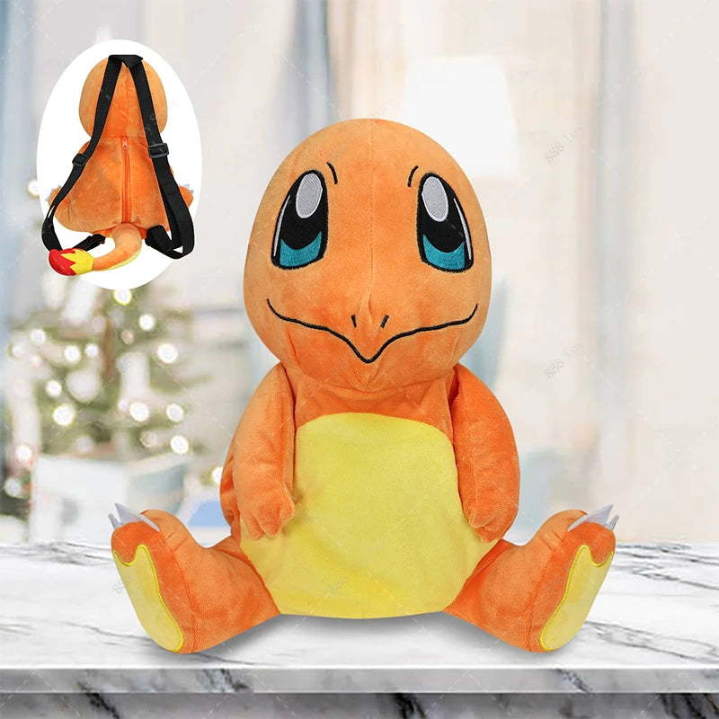 Pokémon Plüsch-Rucksack – Gengar, Pikachu, Evoli & Co. als Kuscheltier-Schulrucksack für Kinder