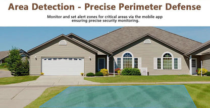 5MP WLAN Fensterkamera mit 4K & Farb-Nachtsicht – Indoor & Outdoor, Bewegungserkennung, Zwei-Wege-Audio, Alexa-kompatibel